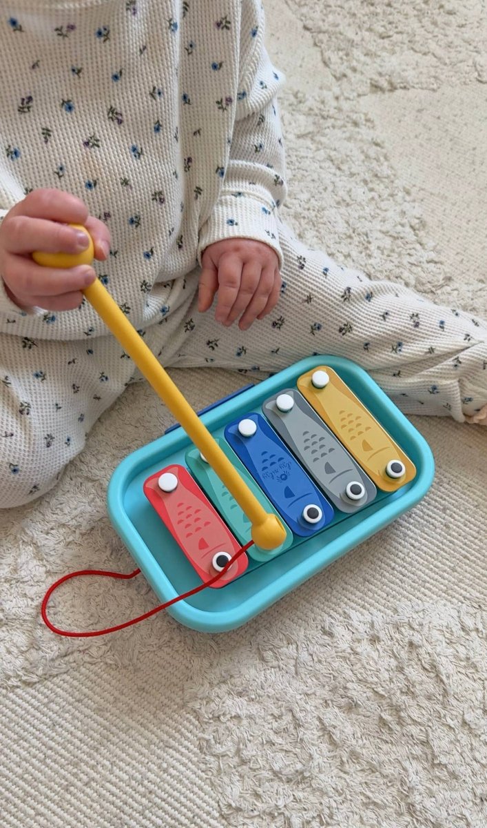 Itzy Music School – Xylophone « Sardines » -Jouets d'éveil- Boutique LeoLudo-Itzy Ritzy Canada