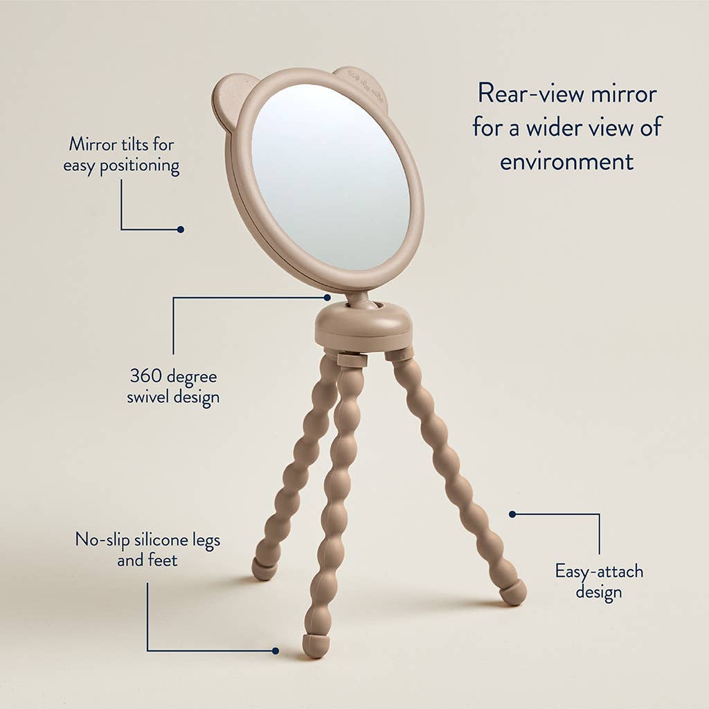 Itzy Peek Stroller Mirror™ – Miroir pour poussette -Équipement bébé- Boutique LeoLudo-Itzy Ritzy Canada