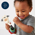 Itzy Spinner™ – Hochet et jouet de dentition sensoriel -Jouets sensoriels- Boutique LeoLudo-Itzy Ritzy Canada
