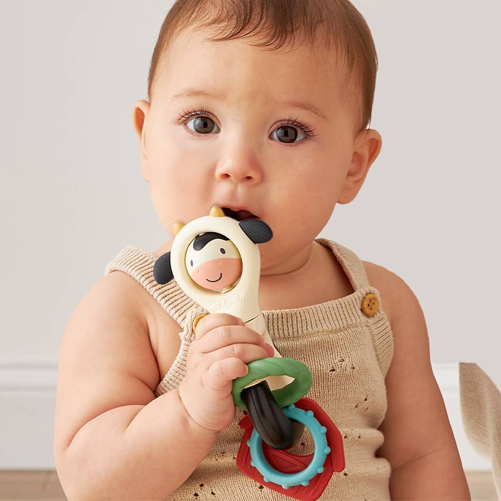 Itzy Spinner™ – Hochet et jouet de dentition sensoriel -Jouets sensoriels- Boutique LeoLudo-Itzy Ritzy Canada