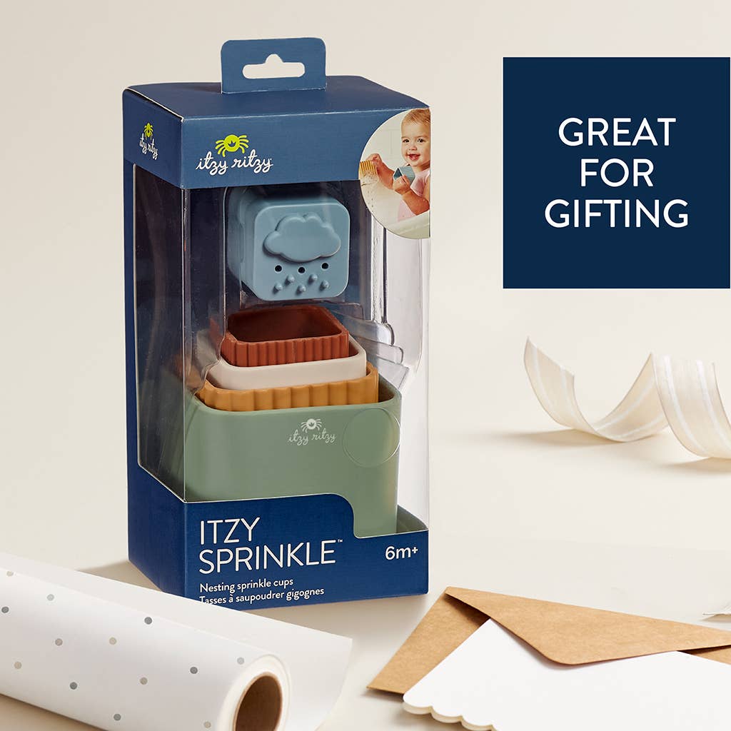 Itzy Sprinkle™ – Tasses de bain à empiler -Jouets de bain- Boutique LeoLudo-Itzy Ritzy Canada