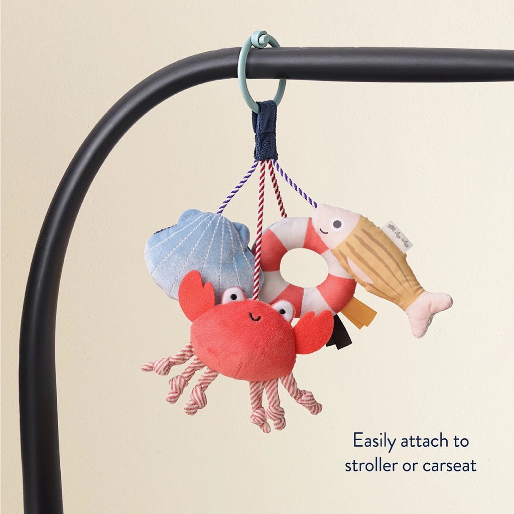 Itzy Travel Charms™ – Seaside -Jouets de dentition- Boutique LeoLudo-Itzy Ritzy Canada