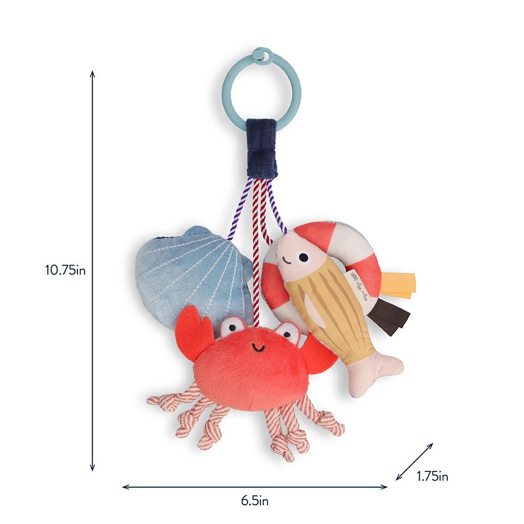 Itzy Travel Charms™ – Seaside -Jouets de dentition- Boutique LeoLudo-Itzy Ritzy Canada