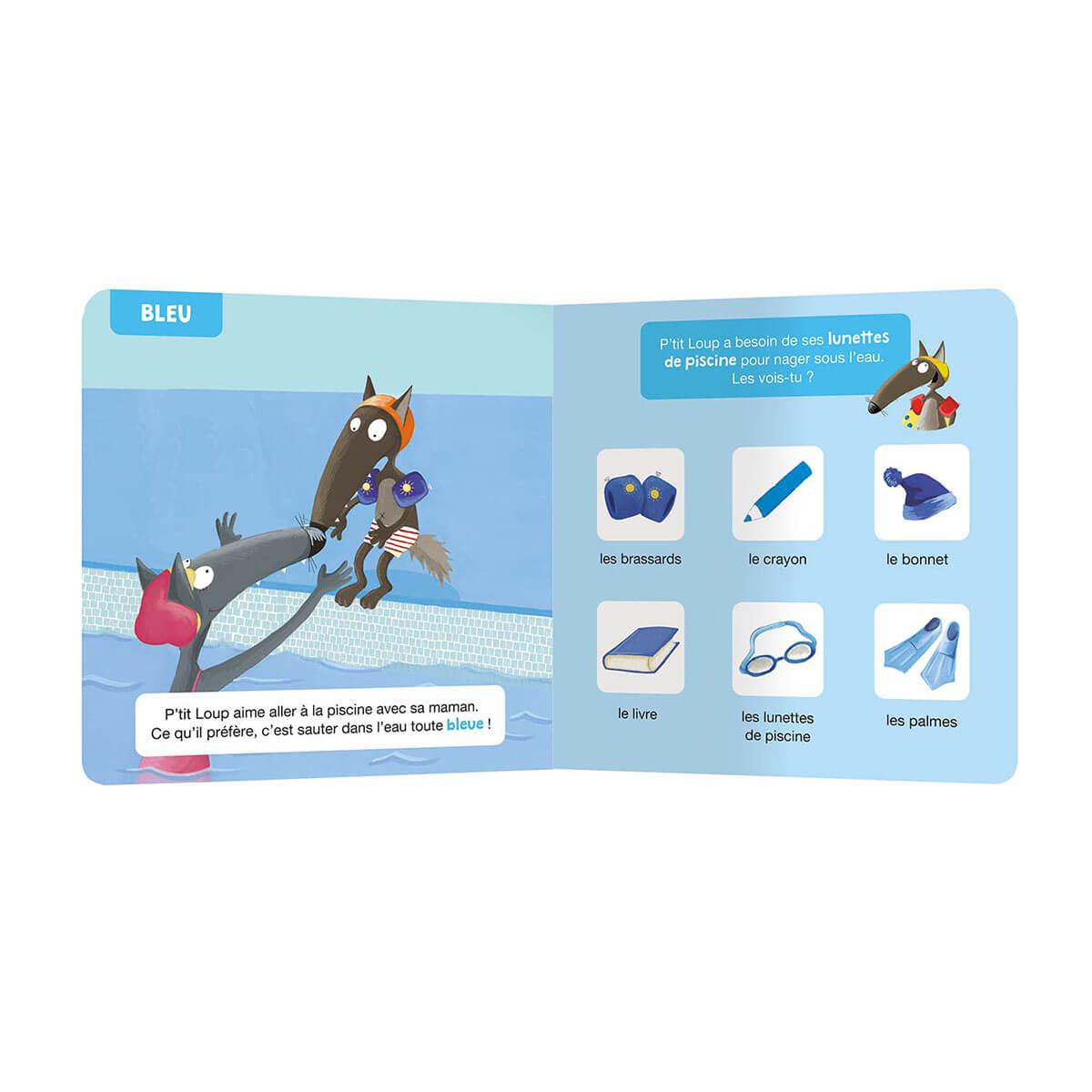 J'apprends avec P'tit Loup: les couleurs - Livres - Boutique LeoLudo - Auzou