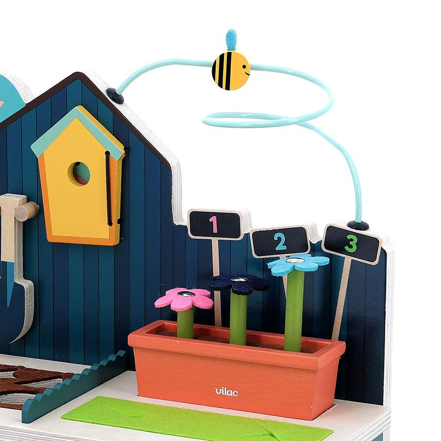 Jardin d’éveil en bois multi - activités - Jouets d'éveil - Boutique LeoLudo - Vilac