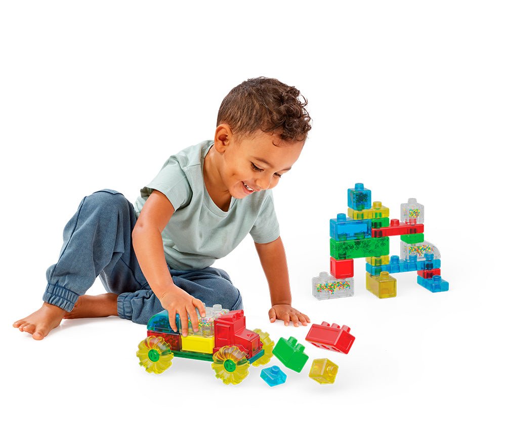 Jelly Blox - Ensemble Vrrrooom Camion (35 pièces) -Jeu de construction- Boutique LeoLudo-Jelly Blox