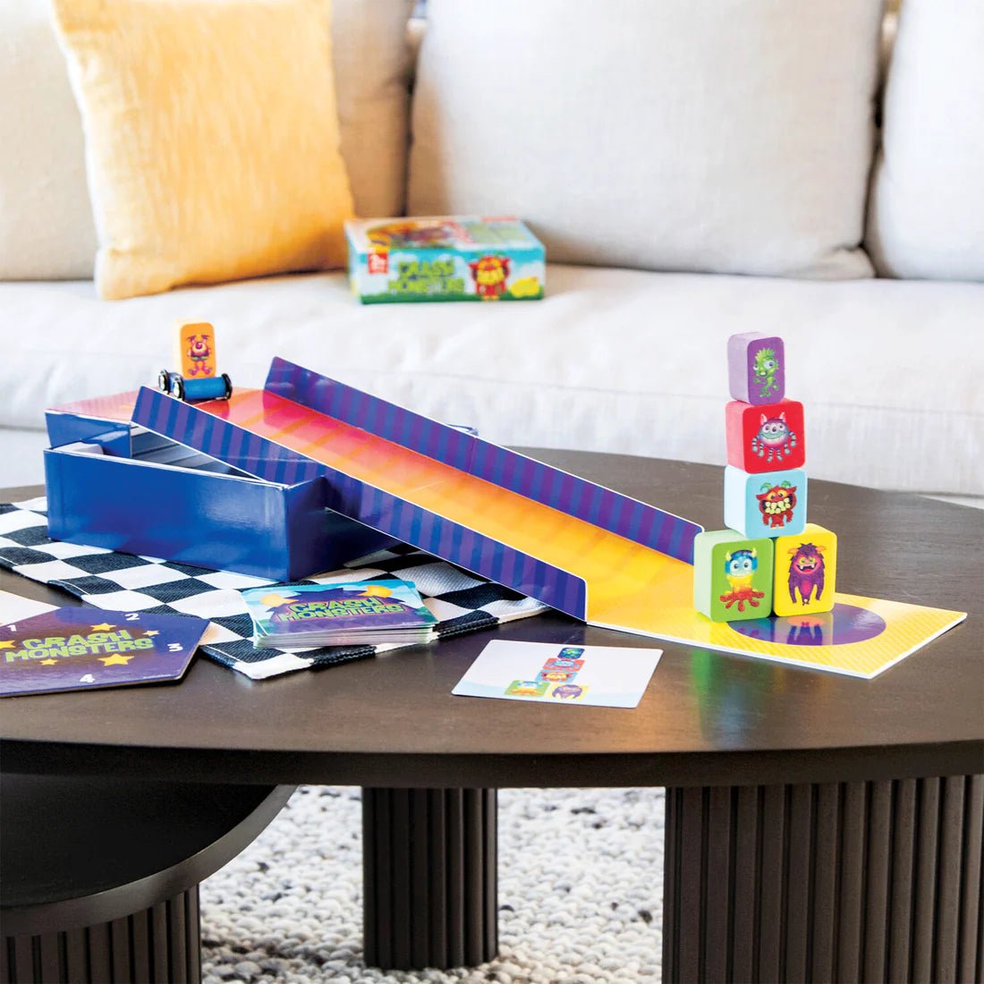 Jeu coopératif Crash Monsters – Peaceable Kingdom -Jeux de société- Boutique LeoLudo-Peaceable Kingdom