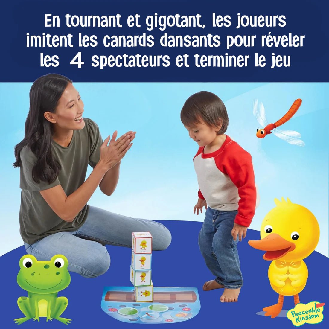 Jeu coopératif Danse, petit canard! -Jeux de société- Boutique LeoLudo-Peaceable Kingdom