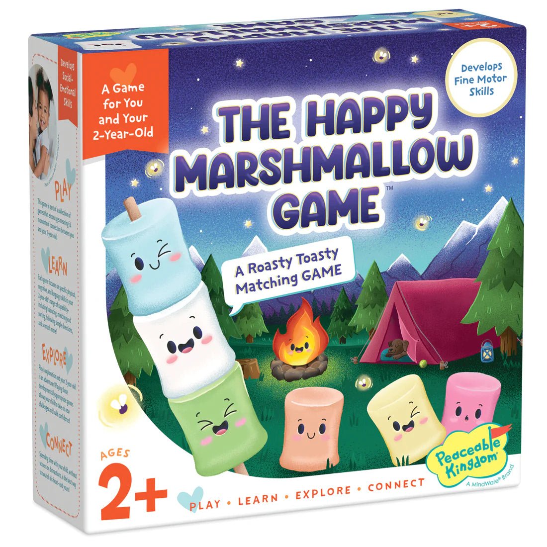 Jeu coopératif Le jeu des guimauves joyeuses (The Happy Marshmallow Game) -Jeux de société- Boutique LeoLudo-Peaceable Kingdom