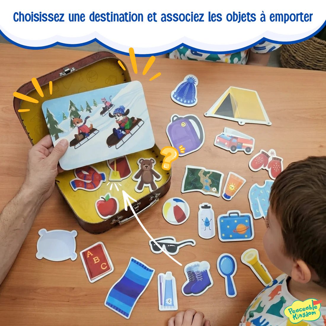 Jeu coopératif Le voyage de Toby -Jeux de société- Boutique LeoLudo-Peaceable Kingdom