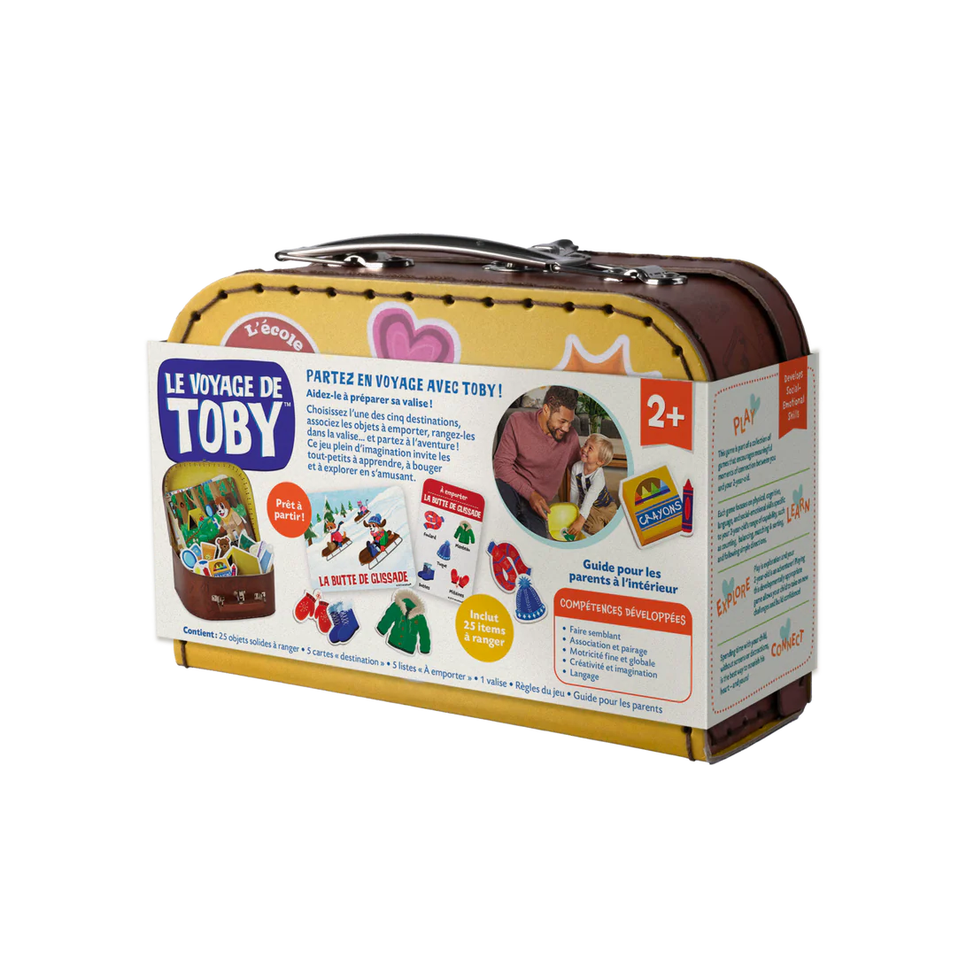 Jeu coopératif Le voyage de Toby -Jeux de société- Boutique LeoLudo-Peaceable Kingdom