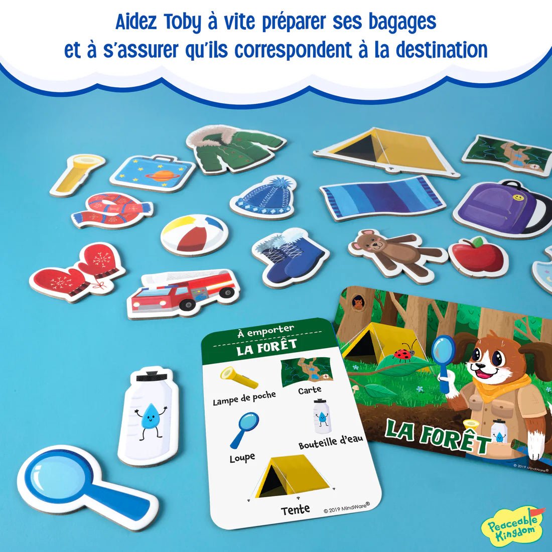 Jeu coopératif Le voyage de Toby -Jeux de société- Boutique LeoLudo-Peaceable Kingdom