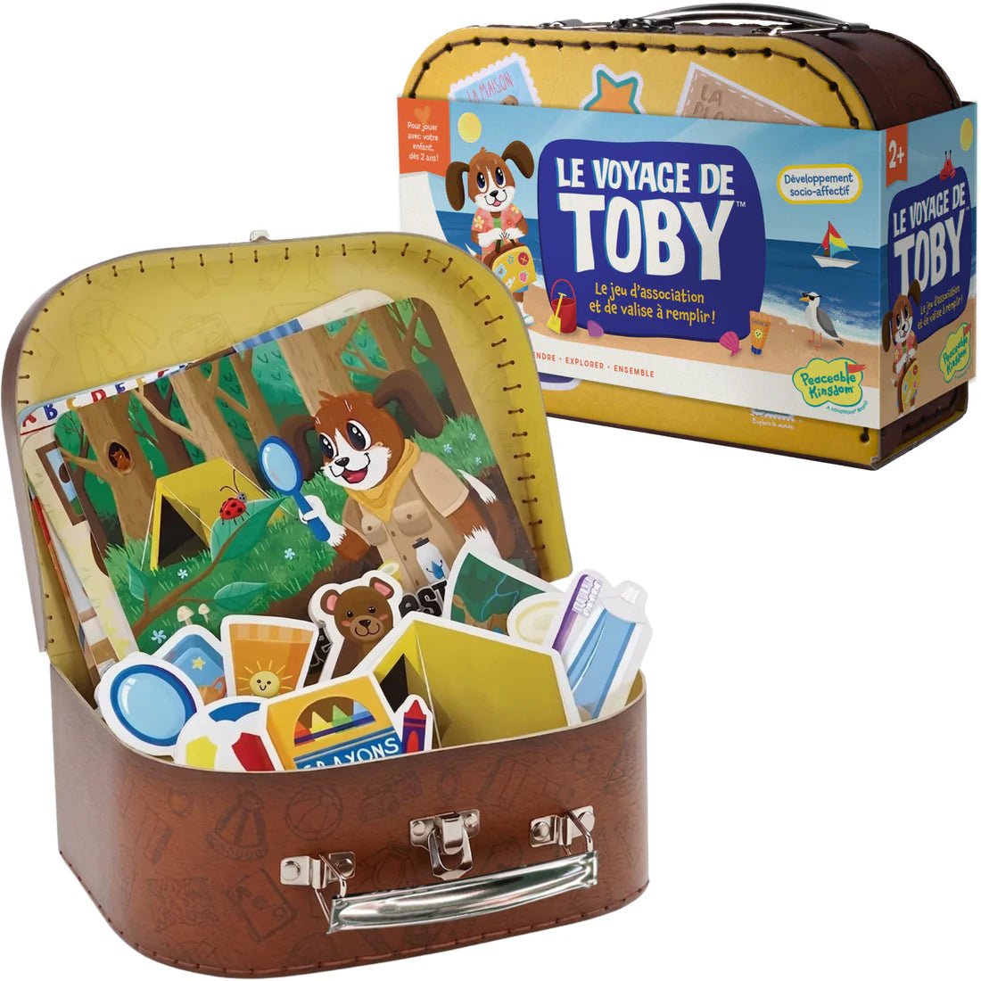 Jeu coopératif Le voyage de Toby -Jeux de société- Boutique LeoLudo-Peaceable Kingdom