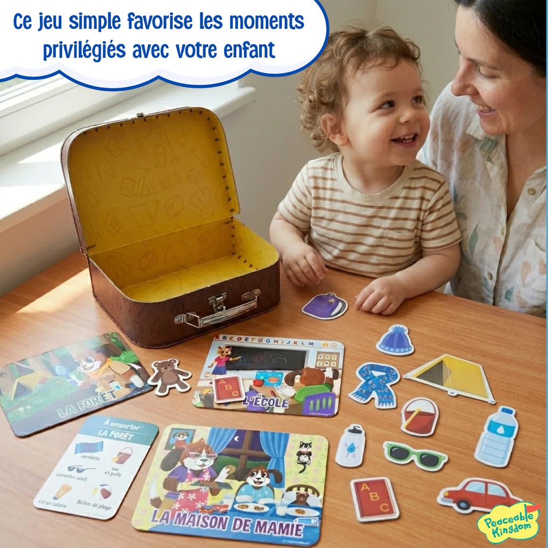 Jeu coopératif Le voyage de Toby -Jeux de société- Boutique LeoLudo-Peaceable Kingdom