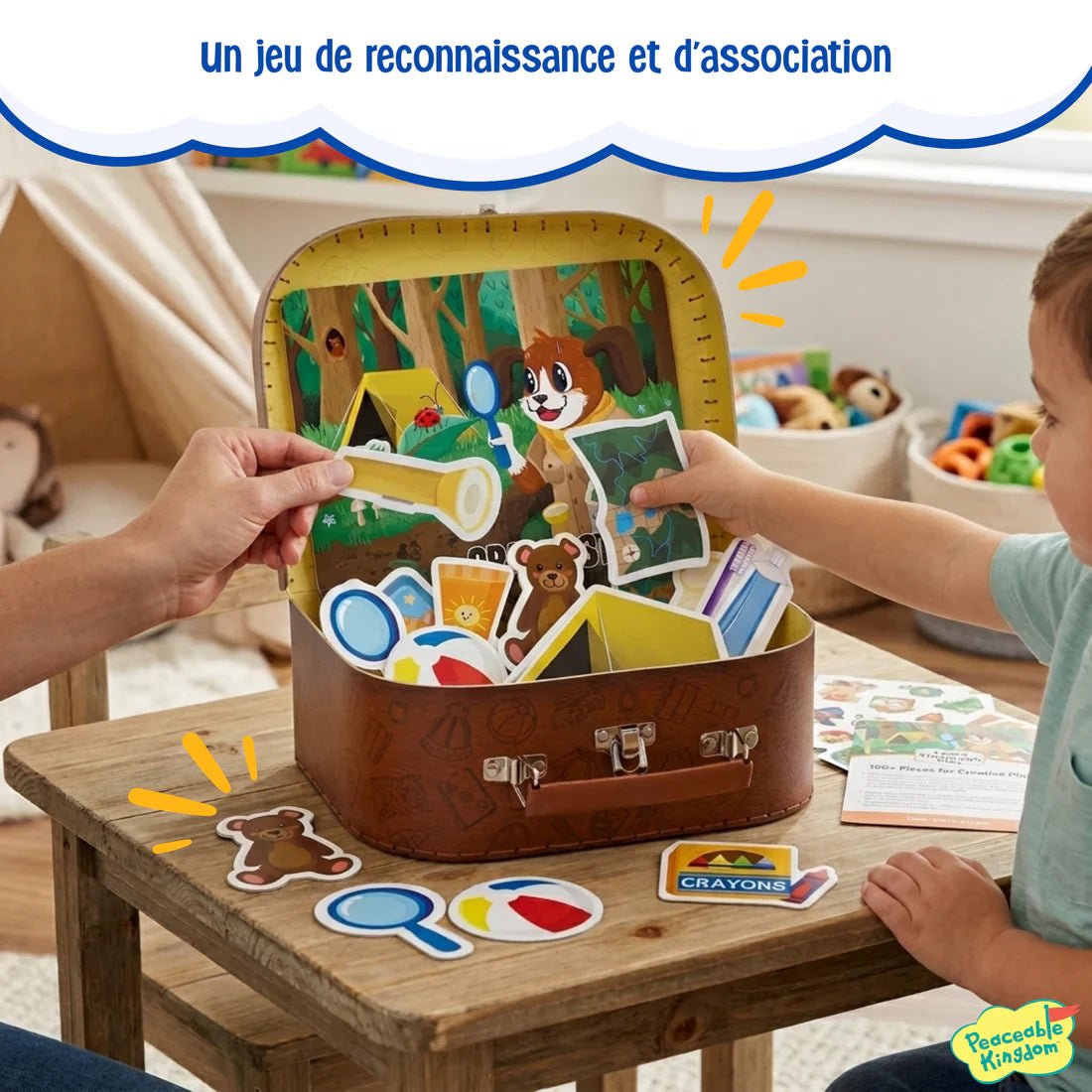 Jeu coopératif Le voyage de Toby -Jeux de société- Boutique LeoLudo-Peaceable Kingdom