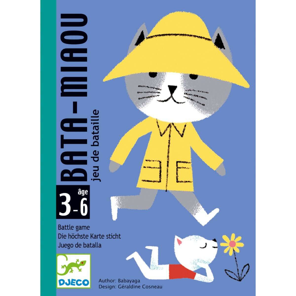 Jeu de bataille Bata - Miaou - Jeux de société - Boutique LeoLudo - Djeco