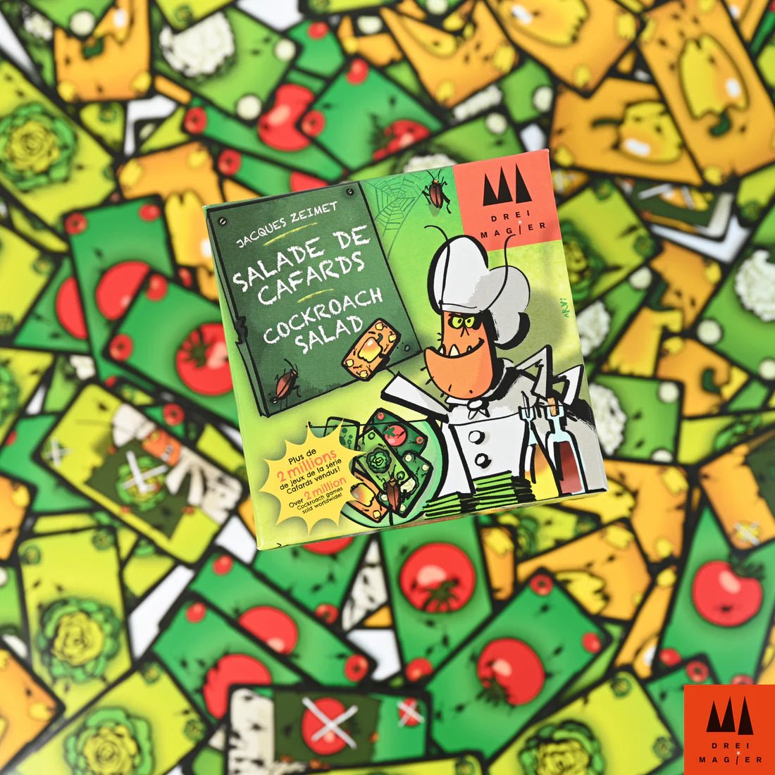 Jeu de cartes Salade de Cafards -Jeux de société- Boutique LeoLudo-Schmidt