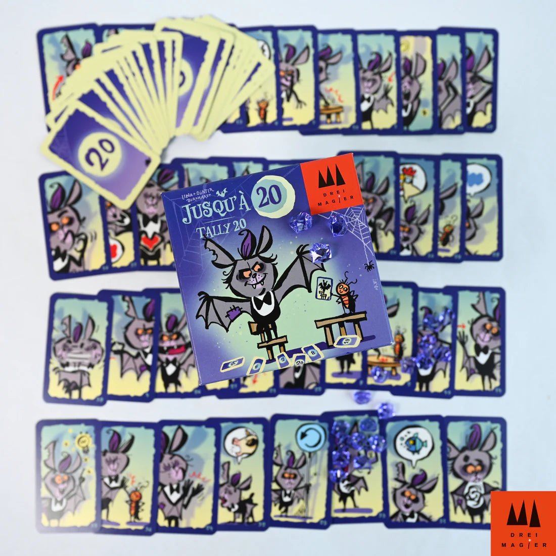 Jeu de cartes Tally 20 – Drei Magier -Jeux de société- Boutique LeoLudo-Schmidt