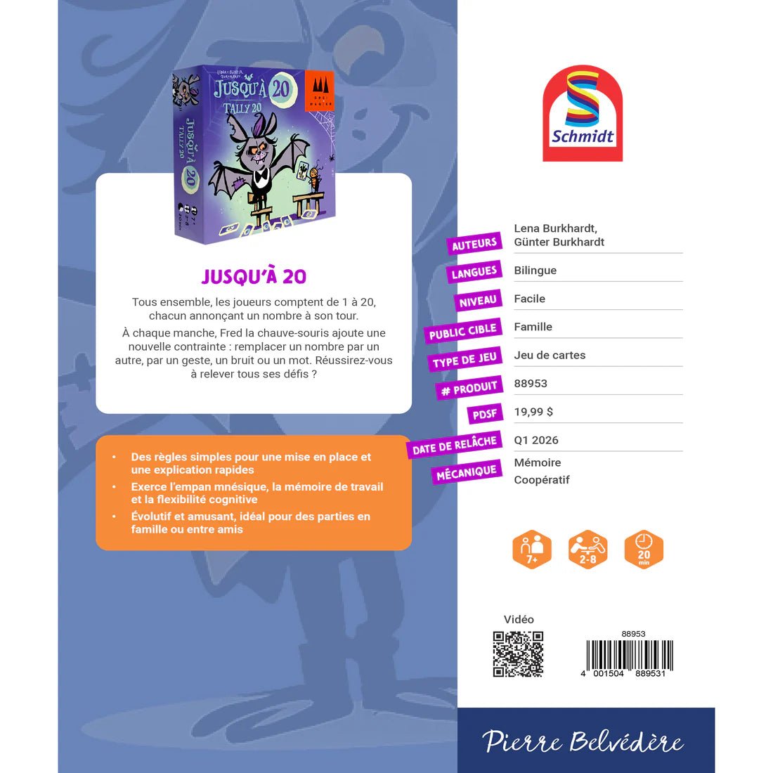 Jeu de cartes Tally 20 – Drei Magier -Jeux de société- Boutique LeoLudo-Schmidt