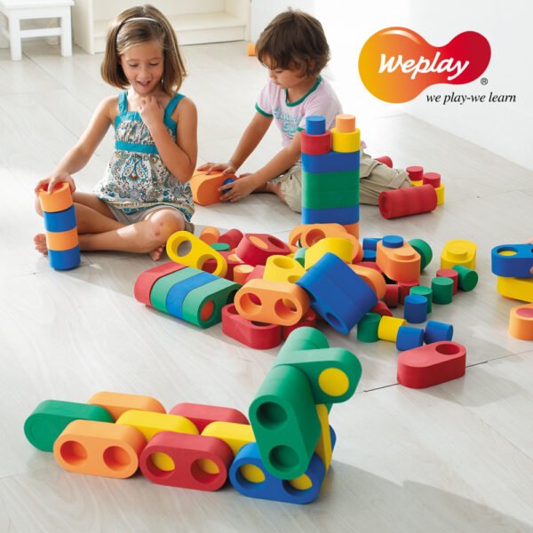 Jeu de construction en mousse Linkits (95 pcs) - Jeux de construction - Boutique LeoLudo - Weplay