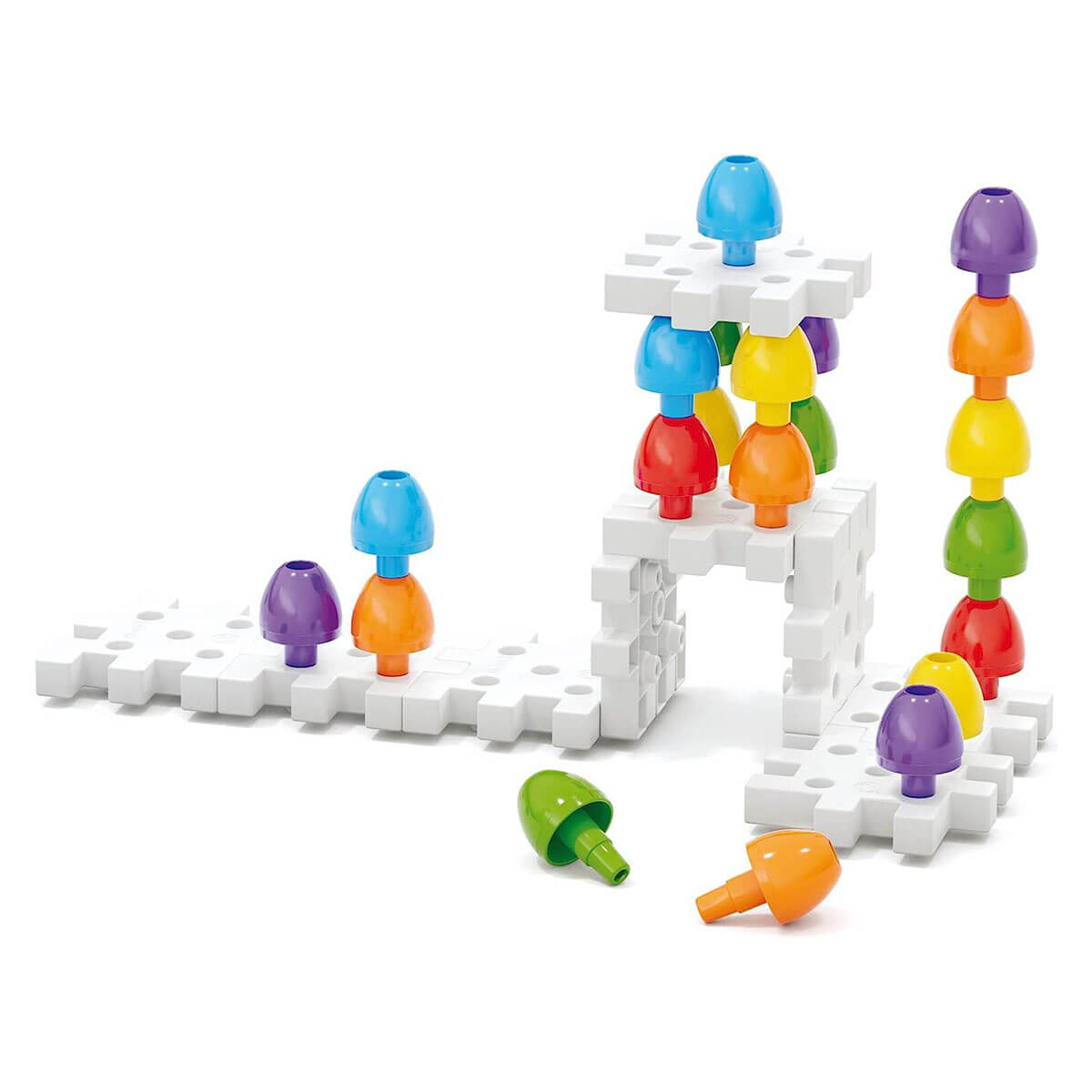 Jeu de construction - Jumbo Peggy (45 pcs.) - Jeux de construction - Boutique LeoLudo - Quercetti