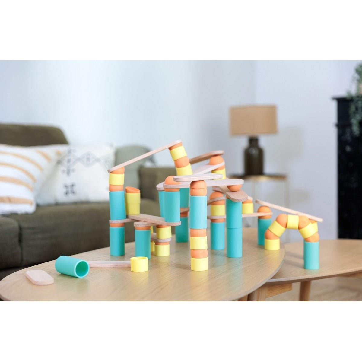 Jeu de construction Stix (108 pcs) - Jeux de construction - Boutique LeoLudo - OPPI