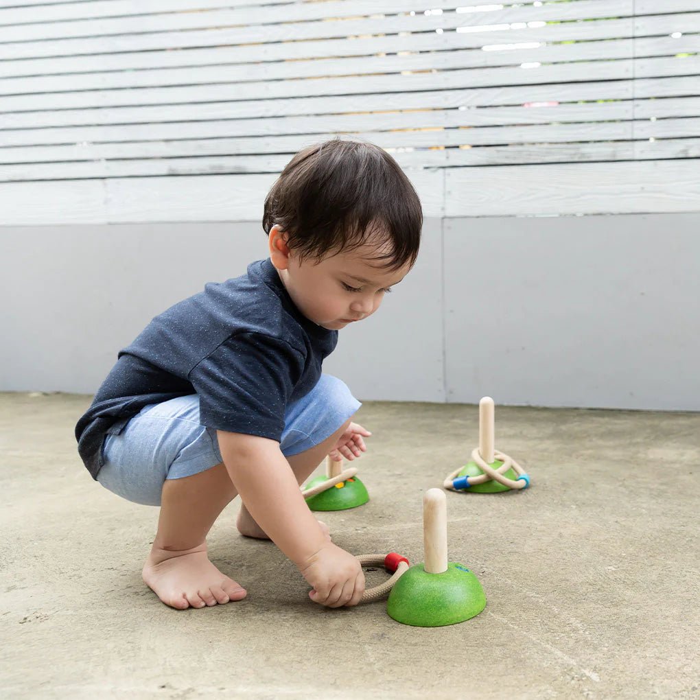 Jeu de lancer d’anneaux Meadow - Jeux d'extérieur - Boutique LeoLudo - Plan Toys