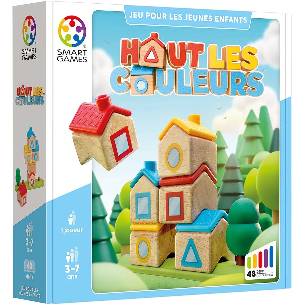 Jeu de logique Haut les couleurs! – SmartGames -Jeux de logique- Boutique LeoLudo-Smart Games