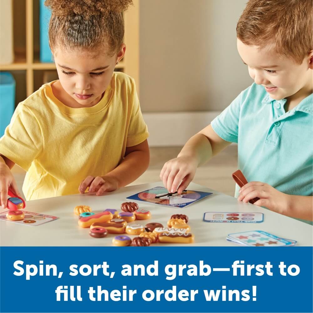 Jeu de motricité fine Saisis ce beignet! - Jeux de société - Boutique LeoLudo - Learning Resources