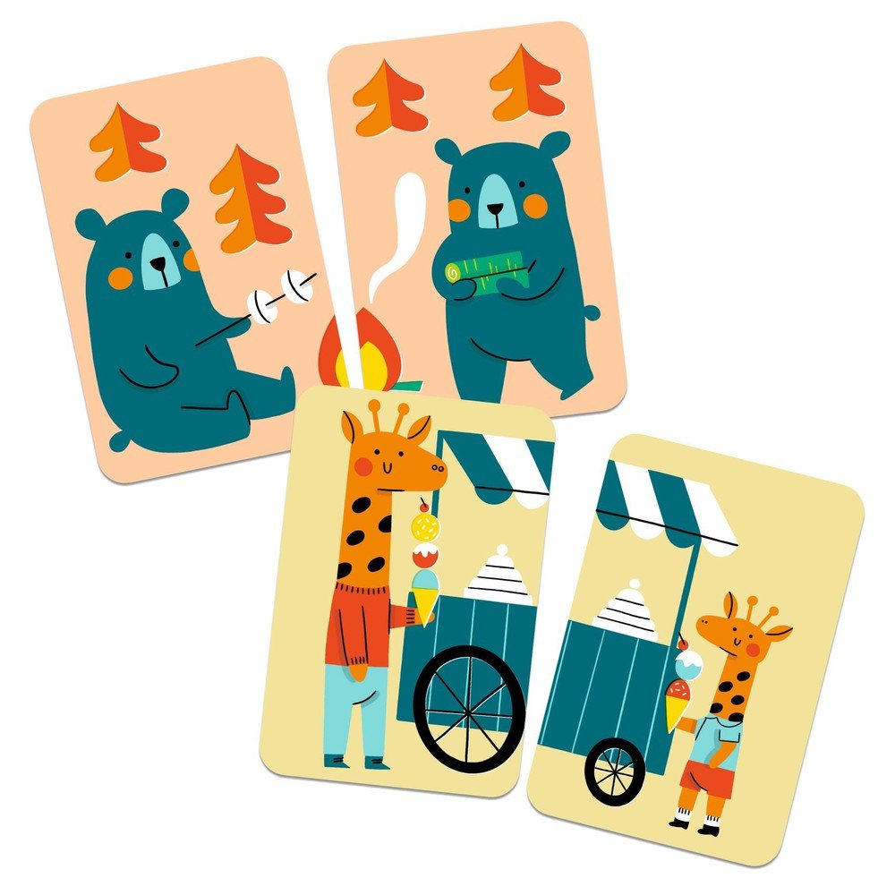 Jeu de paires Misti'Loup - Jeux de société - Boutique LeoLudo - Djeco