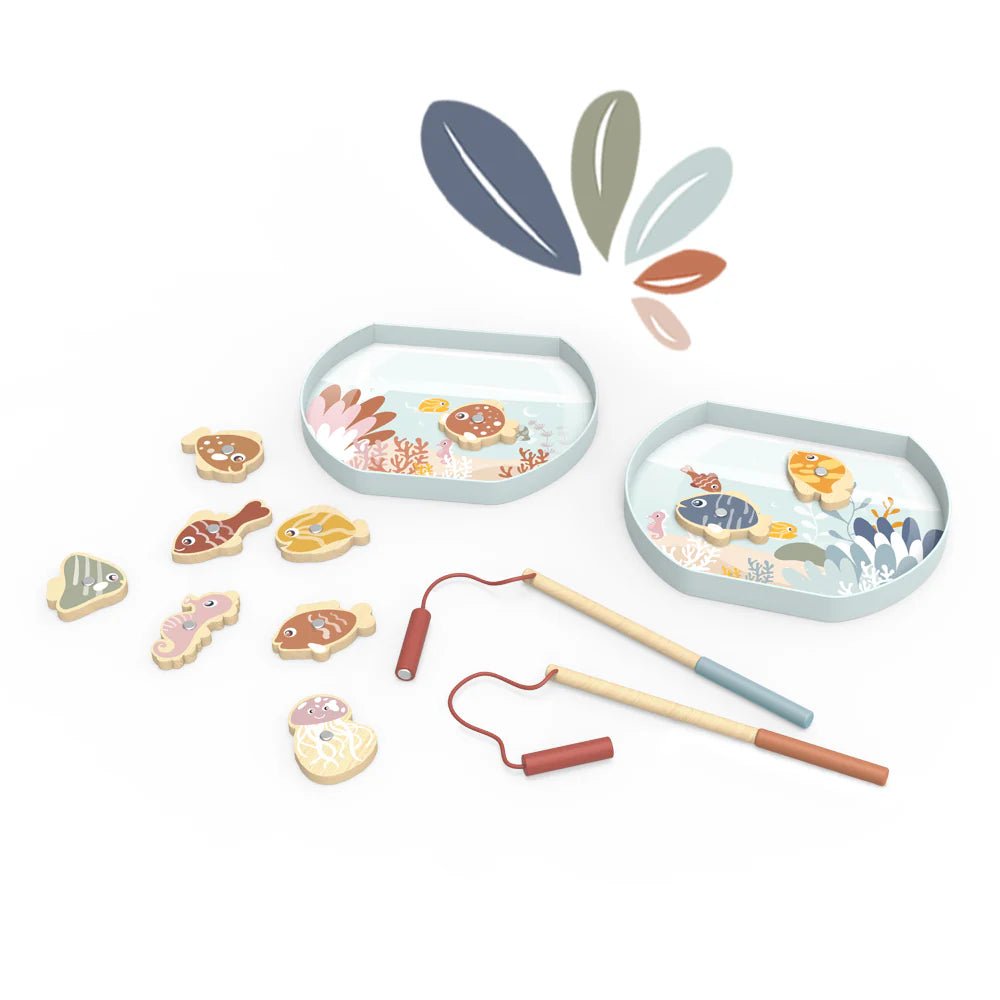 Jeu de pêche magnétique en bois - Jeux d'adresse - Boutique LeoLudo - Speedy Monkey