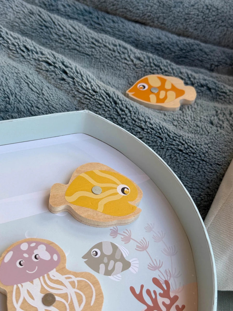 Jeu de pêche magnétique en bois - Jeux d'adresse - Boutique LeoLudo - Speedy Monkey