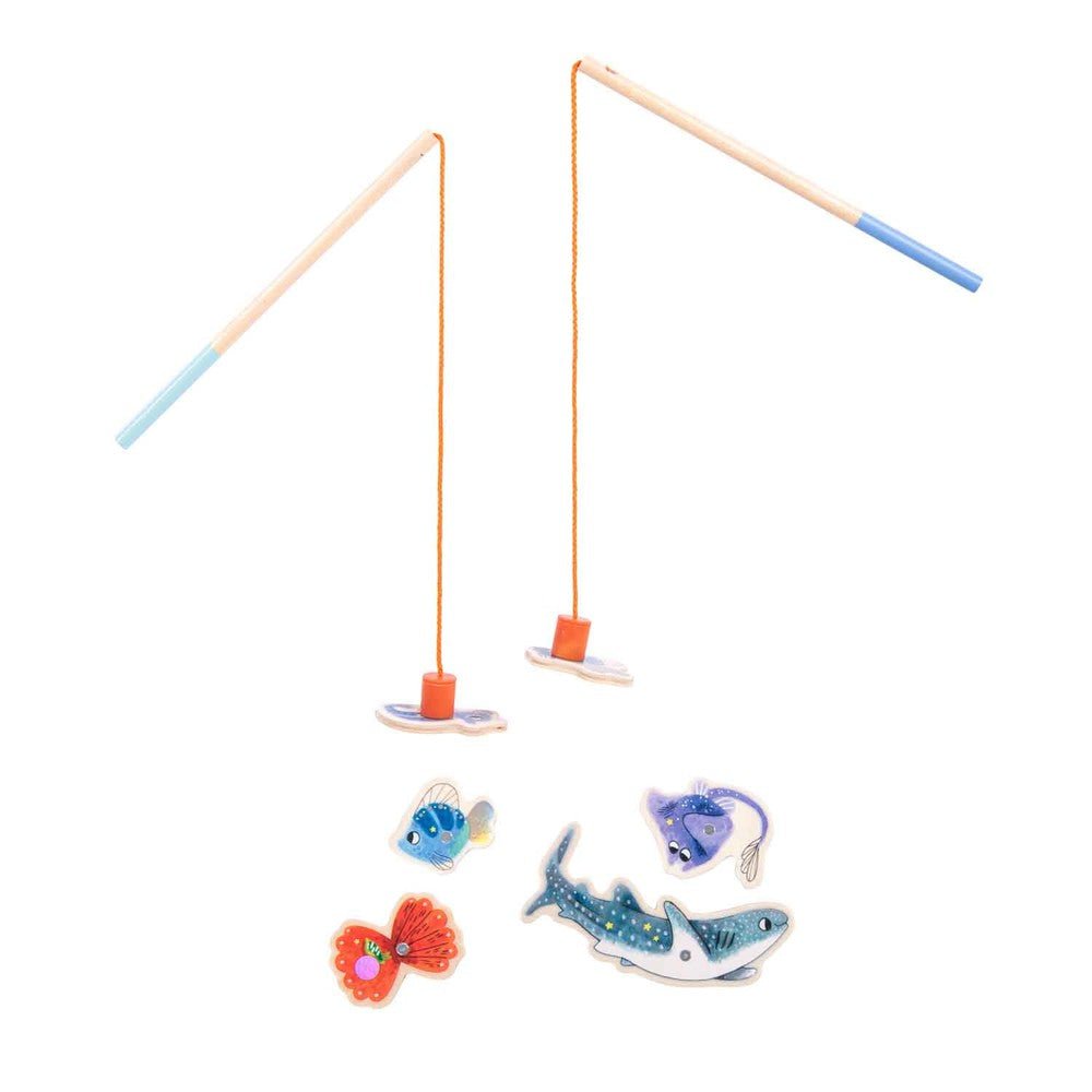Jeu de pêche magnétique Sous la mer - Jeux d'adresse - Boutique LeoLudo - Moulin Roty