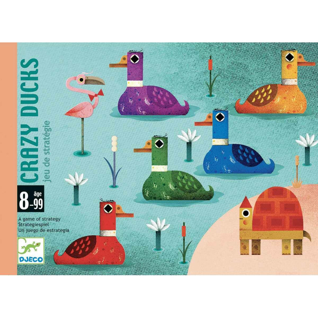 Jeu de stratégie Crazy Ducks-Djeco-Boutique LeoLudo