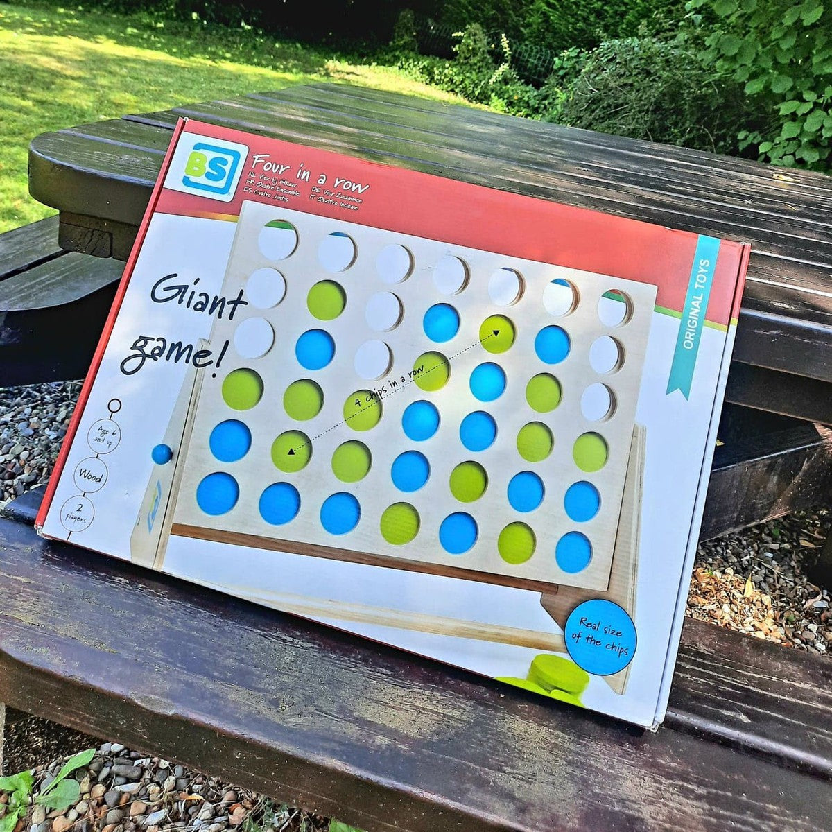 Jeu de stratégie géant - 4 en ligne-BS Toys-Boutique LeoLudo