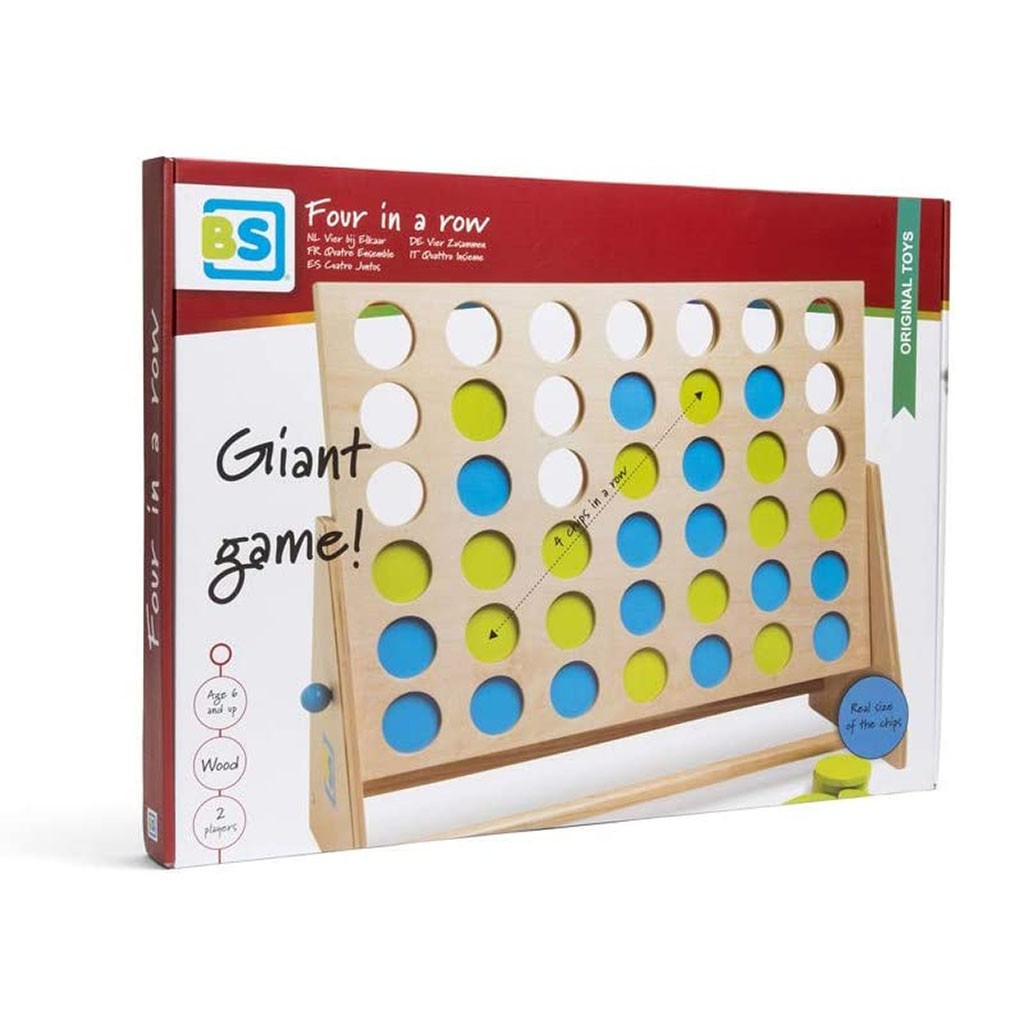 Jeu de stratégie géant - 4 en ligne-BS Toys-Boutique LeoLudo