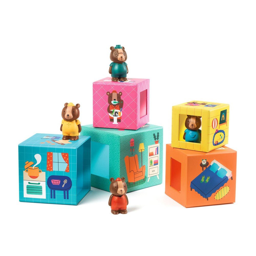 Jeu d'empilage TopaniHouse : la meilleure façon de s'amuser en famille ! Jouets à trier & empiler- Boutique LeoLudo