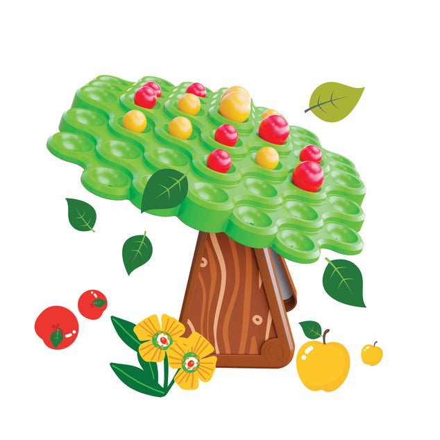 Jeu d’équilibre Stay Apple - Jeux de construction - Boutique LeoLudo - Quercetti