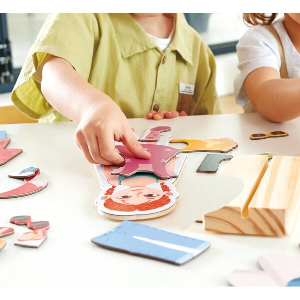 Jeu magnétique à habiller – 66 pièces -Jeux magnétiques- Boutique LeoLudo-Hape