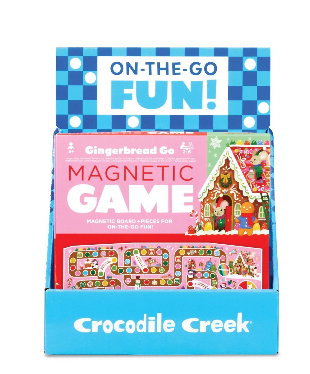 Jeu magnétique - Gingerbread Go -Jeux magnétiques- Boutique LeoLudo-Crocodile Creek