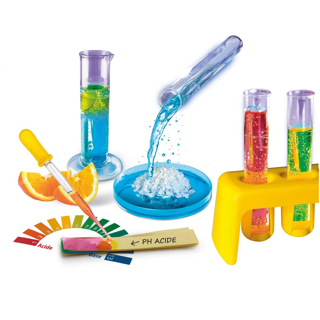 Jeu scientifique - Ma chimie (v. FR) -Jeux scientifiques- Boutique LeoLudo-Clementoni