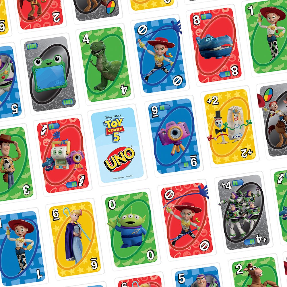Jeu Uno - Toy Story 5 -Jeux de société- Boutique LeoLudo-Mattel