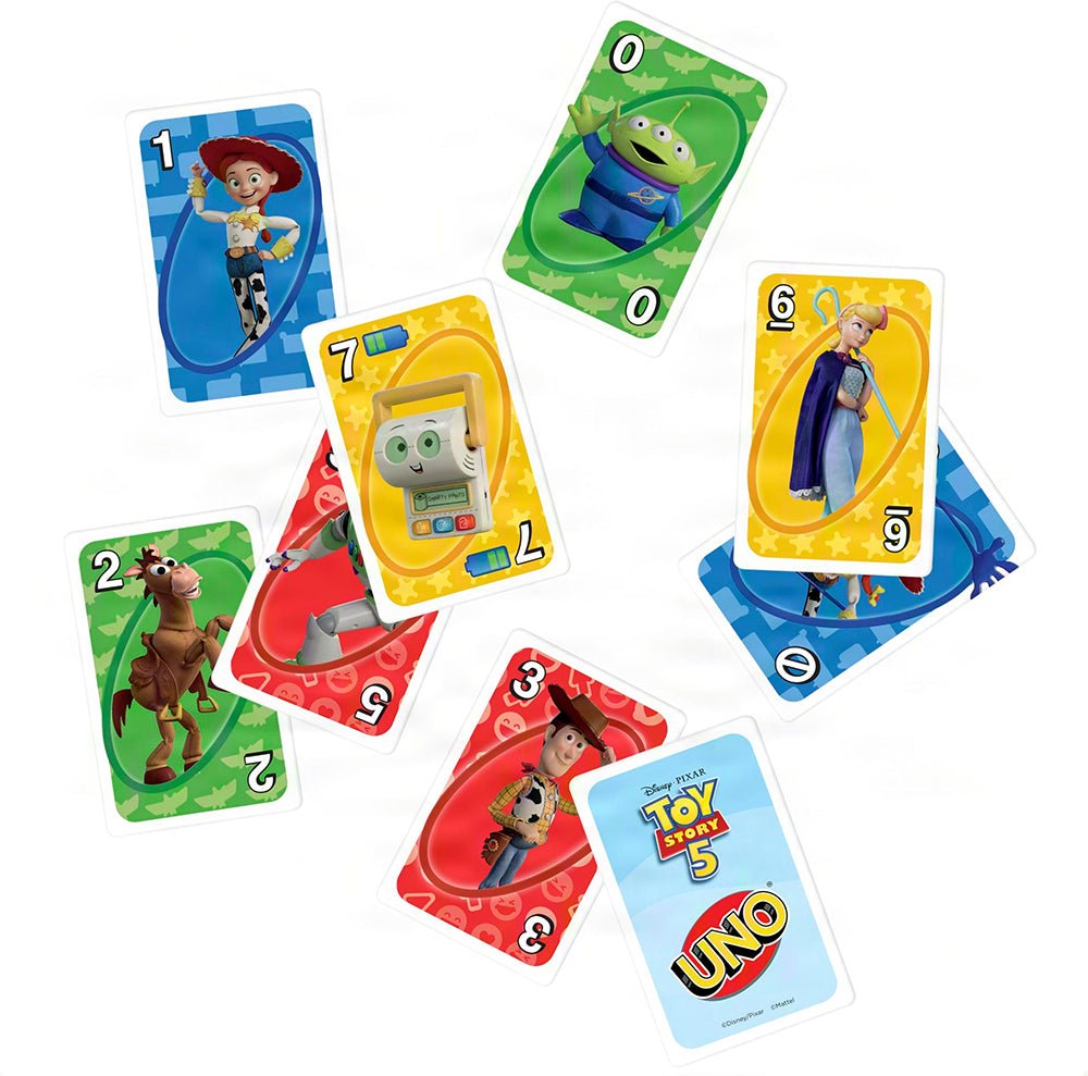 Jeu Uno - Toy Story 5 -Jeux de société- Boutique LeoLudo-Mattel
