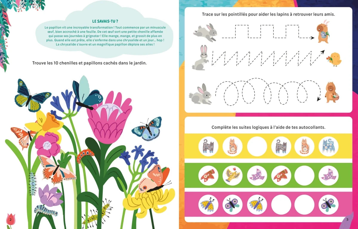 Jeux et coloriages du printemps - Livres - Boutique LeoLudo - Petits Génies