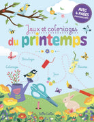 Jeux et coloriages du printemps - Livres - Boutique LeoLudo - Petits Génies
