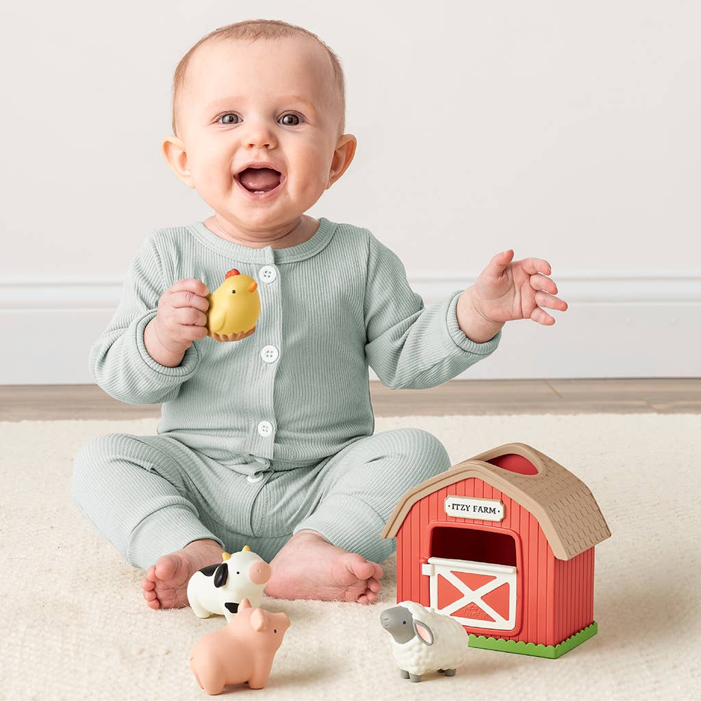 Jouet d’activité bébé à encastrer – Itzy Play Barn™ - Jouets d'éveil - Boutique LeoLudo - Itzy Ritzy Canada