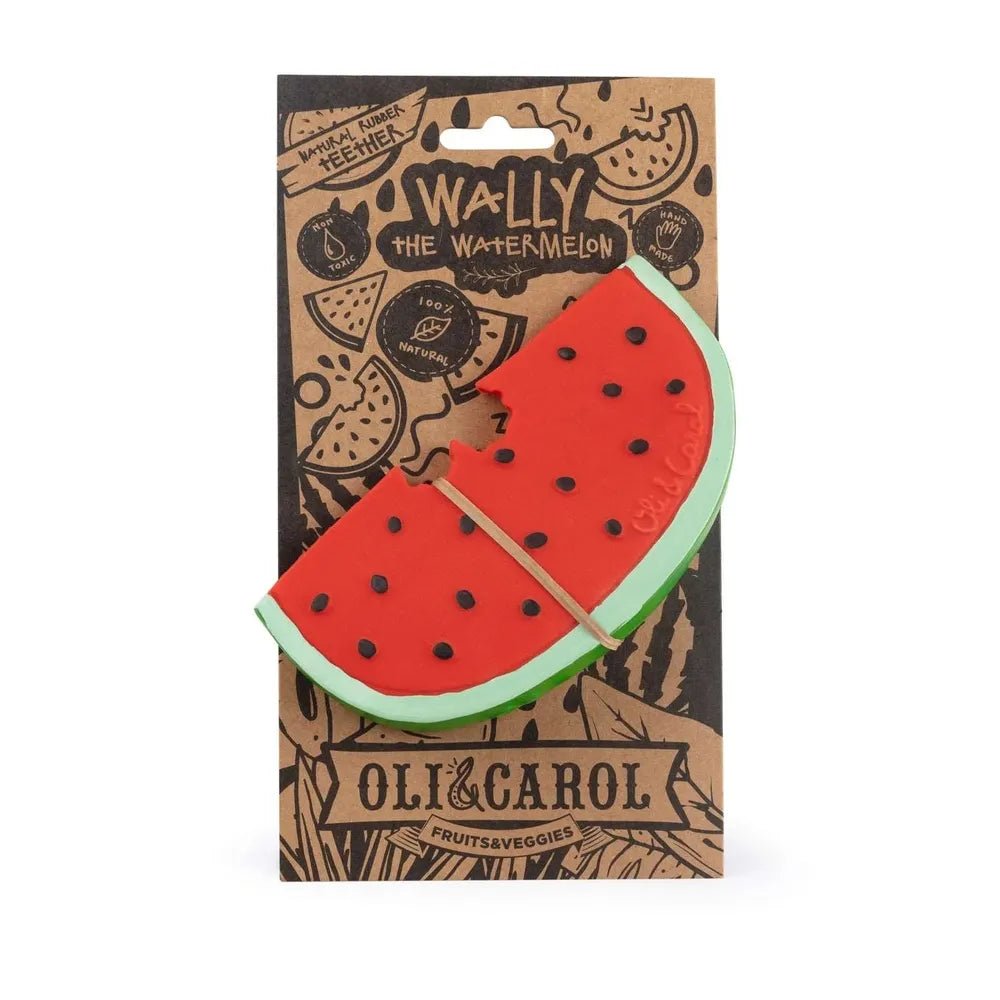 Jouet de dentition Wally la pastèque - Jouets de dentition - Boutique LeoLudo - Oli & Carol