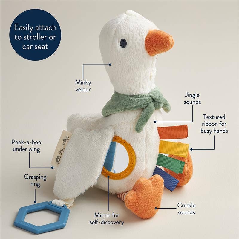 Jouet d’éveil bébé à accrocher – Bitzy Traveler™ - Jouets d'éveil - Boutique LeoLudo - Itzy Ritzy Canada