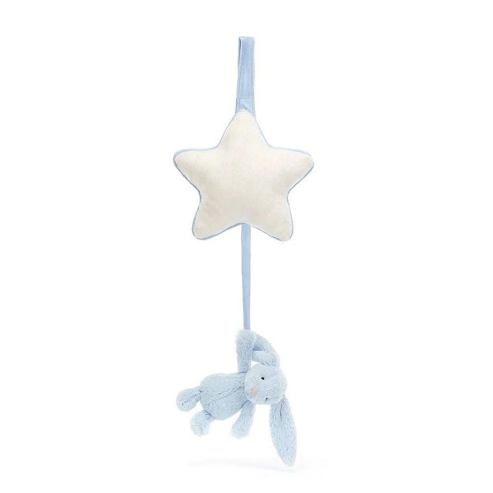 Jouet musical à tirer - Lapin Bashful bleu - Jouets d'éveil - Boutique LeoLudo - Jellycat