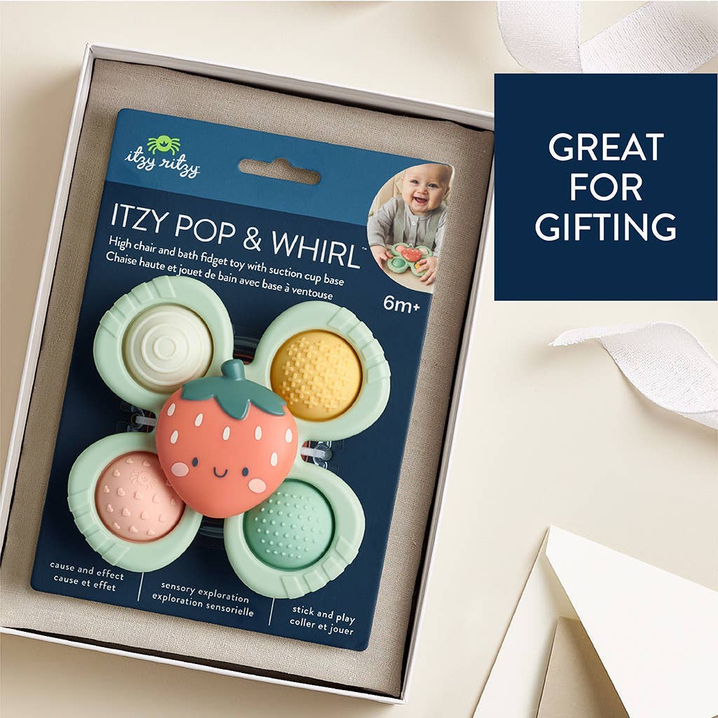 Jouet sensoriel bébé bain & déplacement – Itzy Pop & Whirl™ - Jouets d'éveil - Boutique LeoLudo - Itzy Ritzy Canada